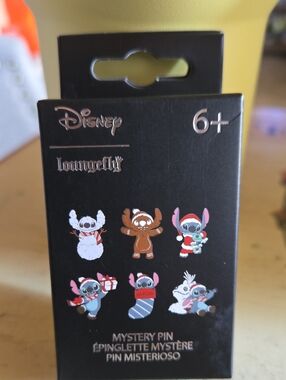 Disney Loungefly Stitch Holiday Mystery Pin